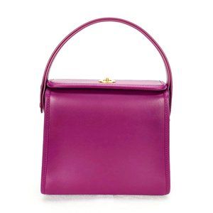 Turnlock Shoulder Bag Amethyst/ purple